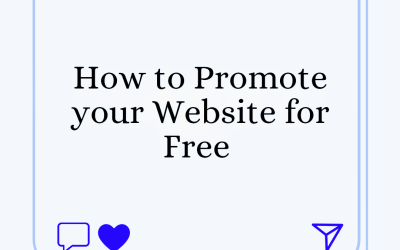 How to Promote your Website for Free